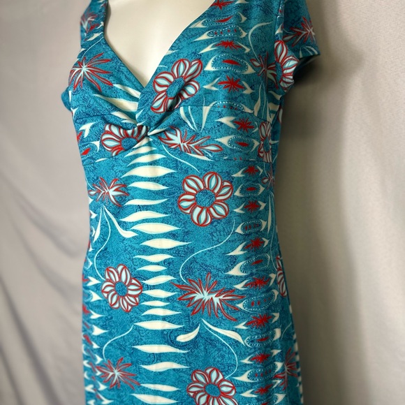 BCBG EXCLUSIVELY FOR NOTDSTROM SIZE LARGE DRESS 100% POLYESTER - Picture 4 of 6
